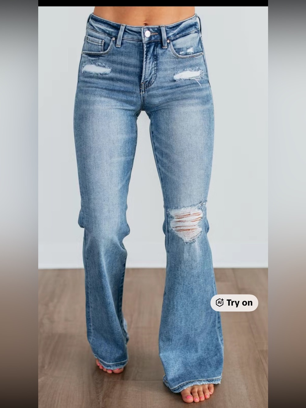 RISEN “the Karsons” tall girl friendly denim jeans